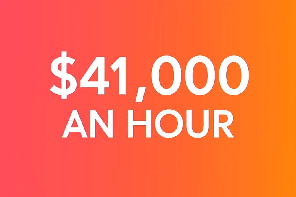 41,000 a year is how much an hour