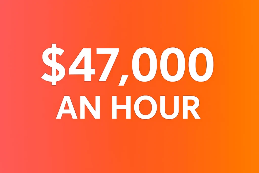 47000 a year is how much an hour
