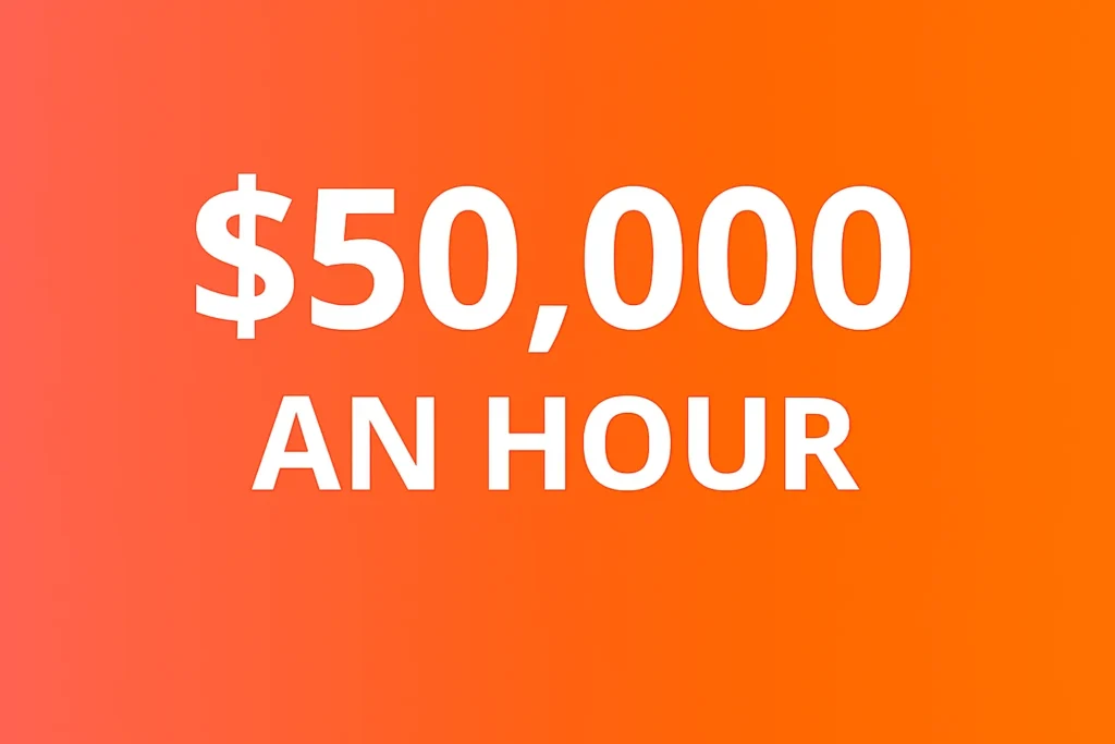 $50,000 a year is how much an hour