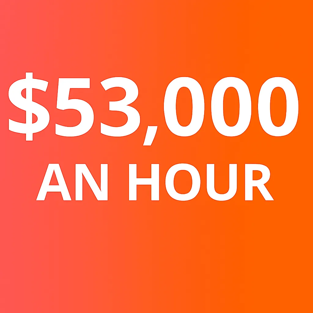 $53,000 a year is how much an hour