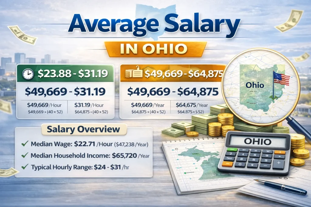 average salary in ohio
