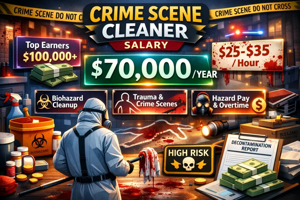 crime scene cleaner salary