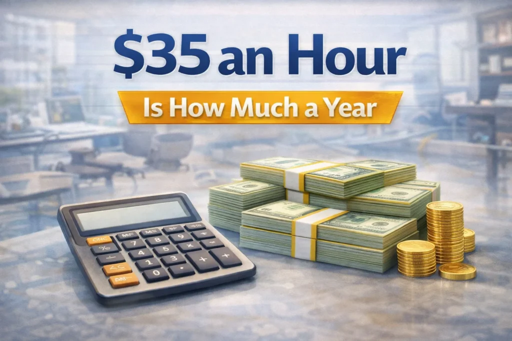 $35 an hour is how much a year