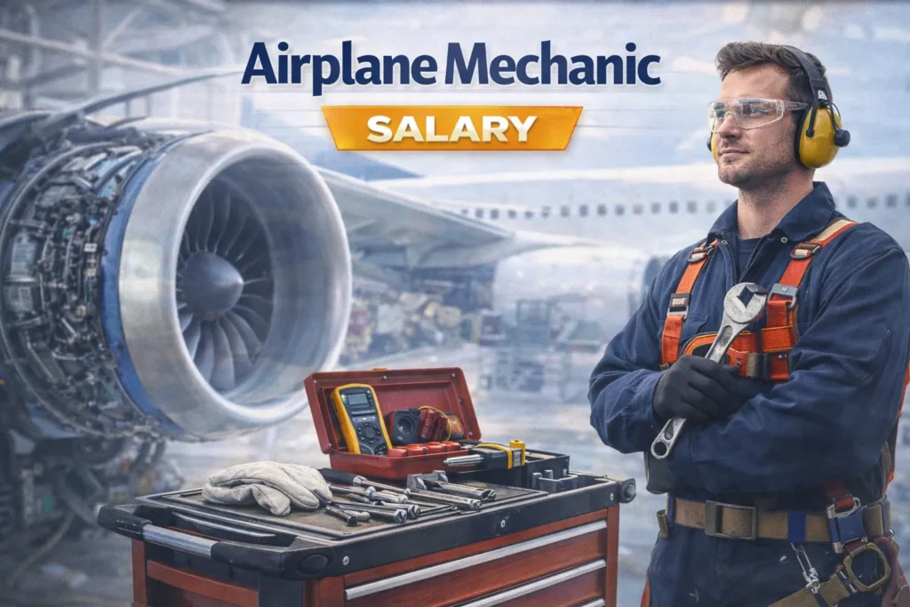 airplane mechanic salary